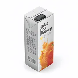 Metallic Juice Carton Package